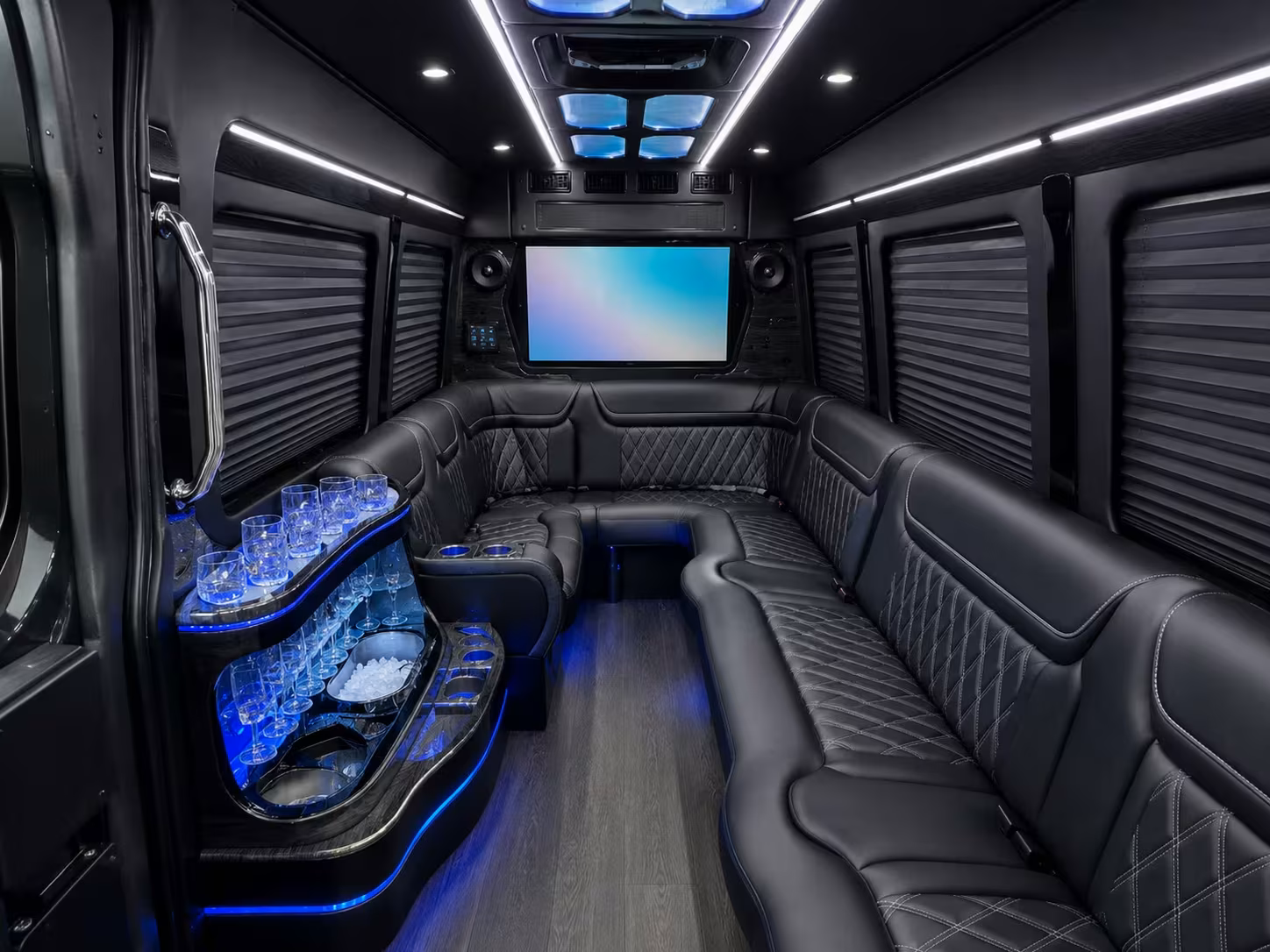 group bus rentals for defense contractors in santa clara