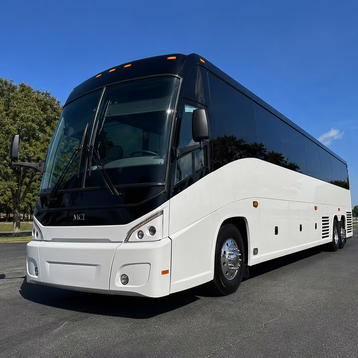 santa clara 56 passenger charter bus rental