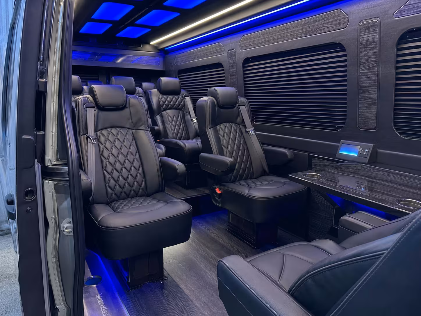 sprinter van transportation for groups and events across santa clara